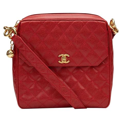 chanel chic flap red soft caviar